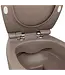 Toiletset Hangtoilet Compleet ISVEA Sentimenti Taupe