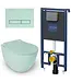 Toiletset Hangtoilet Compleet ISVEA Sentimenti Mint Groen