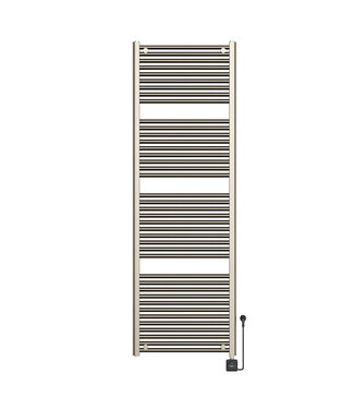 Wiesbaden Elektrische Radiator Elara Smart WiFi - 182x60 cm - 1000W - Geborsteld Staal - PVD