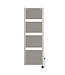 Elektrische Radiator Elara Smart WiFi - 182x60 cm - 1000W - Geborsteld Staal - PVD