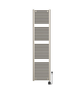 Wiesbaden Elektrische Radiator Elara Smart WiFi - 182x45 cm - 1000W - Geborsteld Staal - PVD