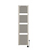 Elektrische Radiator Elara Smart WiFi - 182x45 cm - 1000W - Geborsteld Staal - PVD