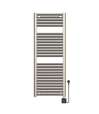 Wiesbaden Elektrische Radiator Elara Smart WiFi - 118x45 cm - 700W - Geborsteld Staal PVD
