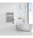Elektrische Radiator Elara Smart WiFi - 76x60 cm - 400W - Geborsteld Staal PVD