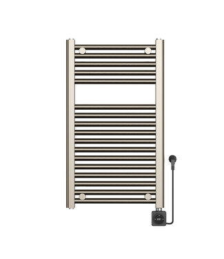 Wiesbaden Elektrische Radiator Elara Smart WiFi - 76x45 cm - 400W - Geborsteld Staal PVD