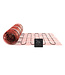 Elektrische vloerverwarming set 1 m2 - 150 Watt met WiFi thermostaat Zwart - Wiesbaden by Magnum