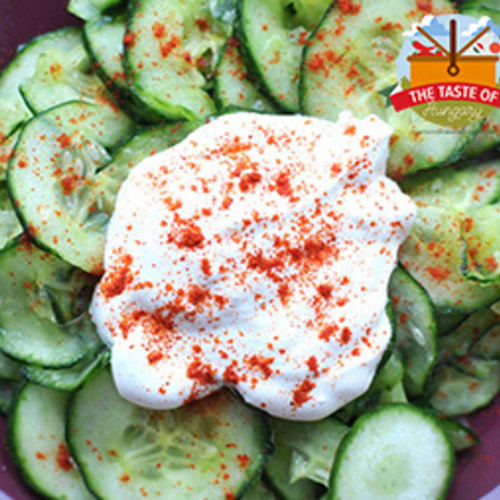 Gurkensalat - Uborkasaláta