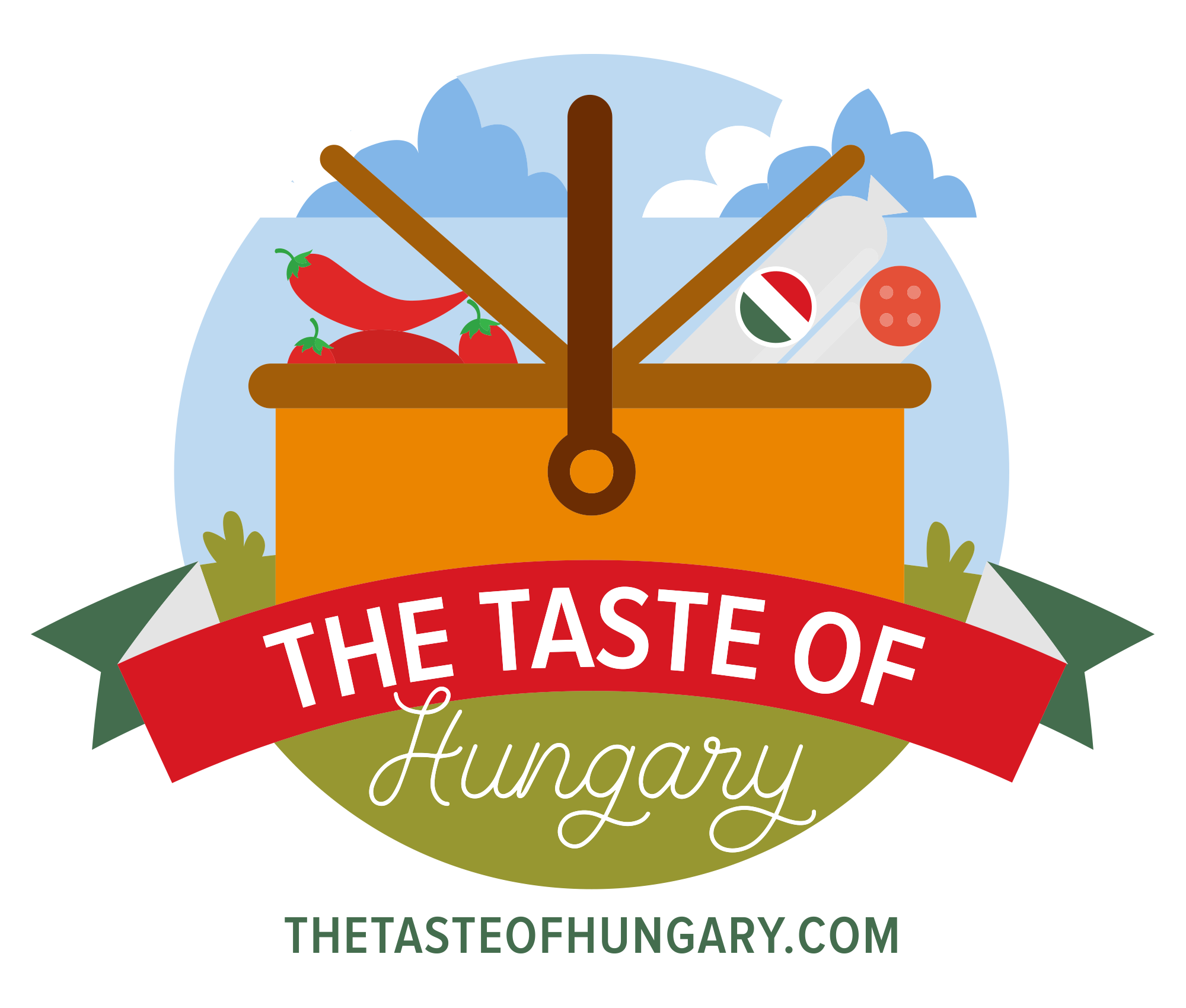 logo de smaak van Hongarije