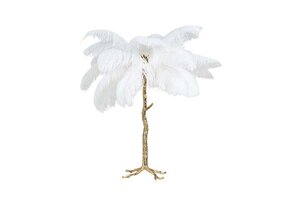 Vloerlamp Avestruz - Wit