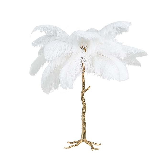 Vloerlamp Avestruz - Wit