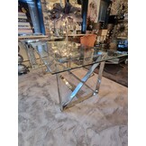 Eettafel - Talch goud & zilver poten160 cm breed