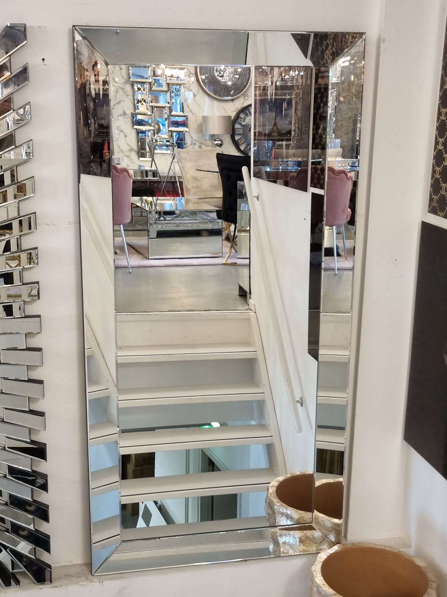 Spiegel Eric Kuster Style - Zilver Large