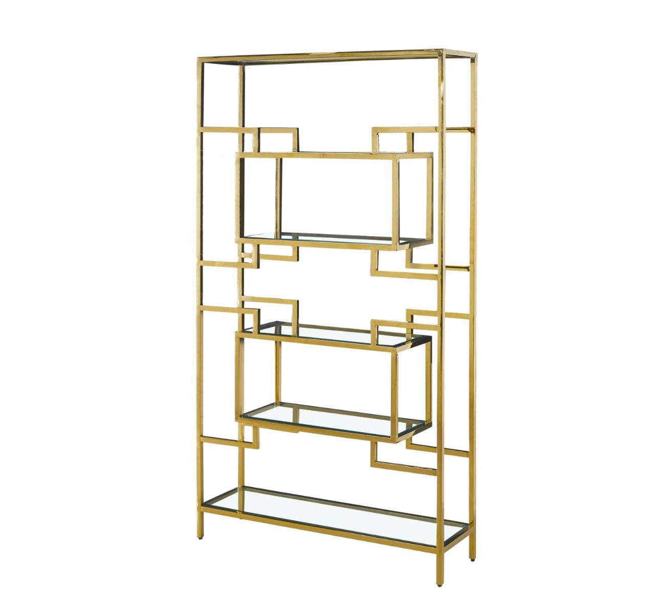 Wandkast Selina - Goud Glas