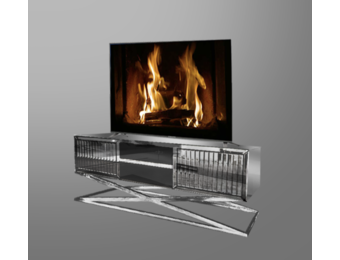 Tv Meubel Qargha - Zilver