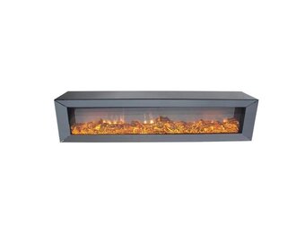 Tv-Meubel Sfeerhaard Boston - Met Houtblok Diverse Kleuren