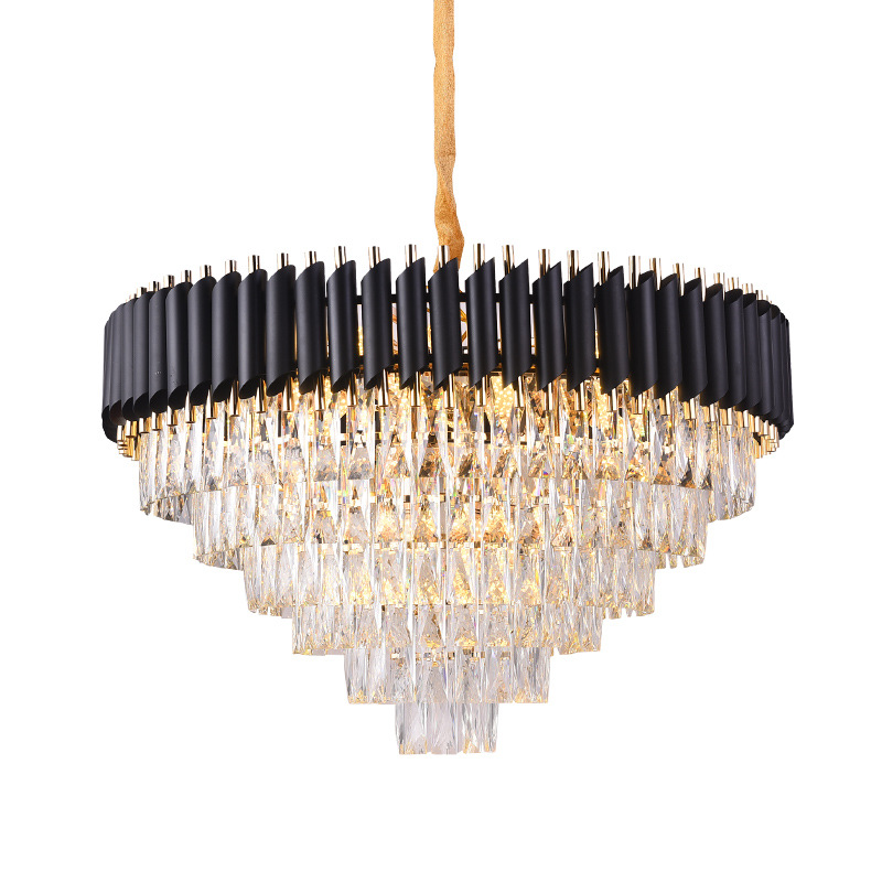 Hanglamp Madina - Zwart 60 cm