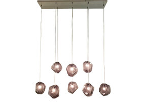 Hanglamp Rocks 8 licht