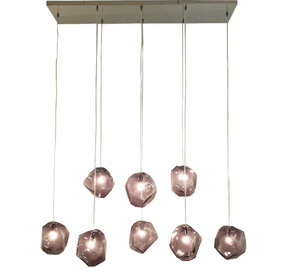 Hanglamp Rocks 8 licht