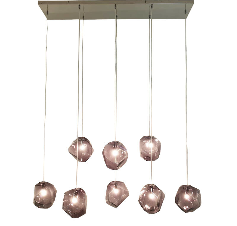 Hanglamp Rocks 8 licht