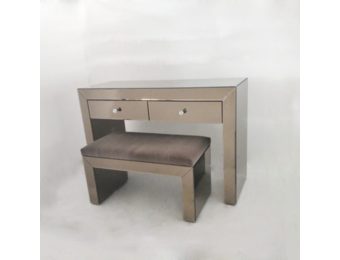 Kaptafel & hocker Pure antraciet