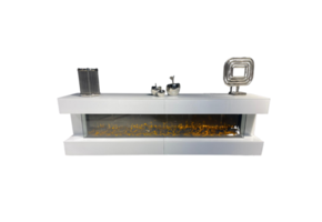 3-zijdige Sfeerhaard Garcia - Wit 200 cm