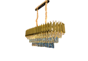 Hanglamp Madina - Goud Ovaal