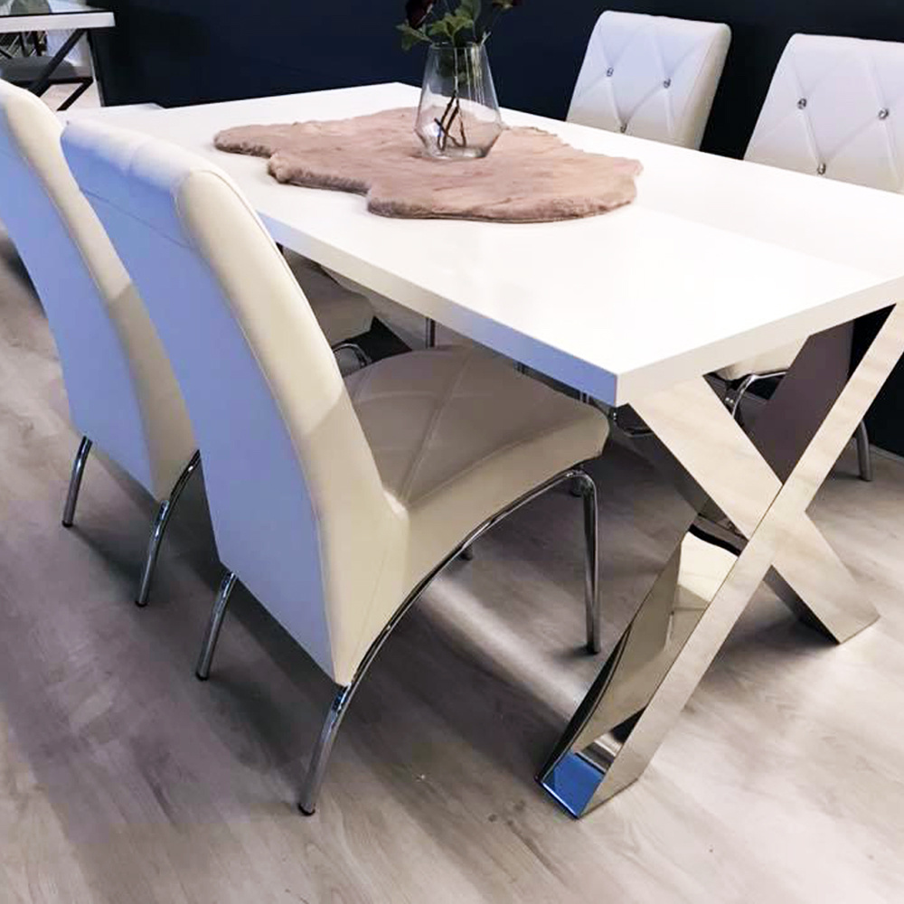 Eettafel Magnum Wit MDF - Diverse Maten