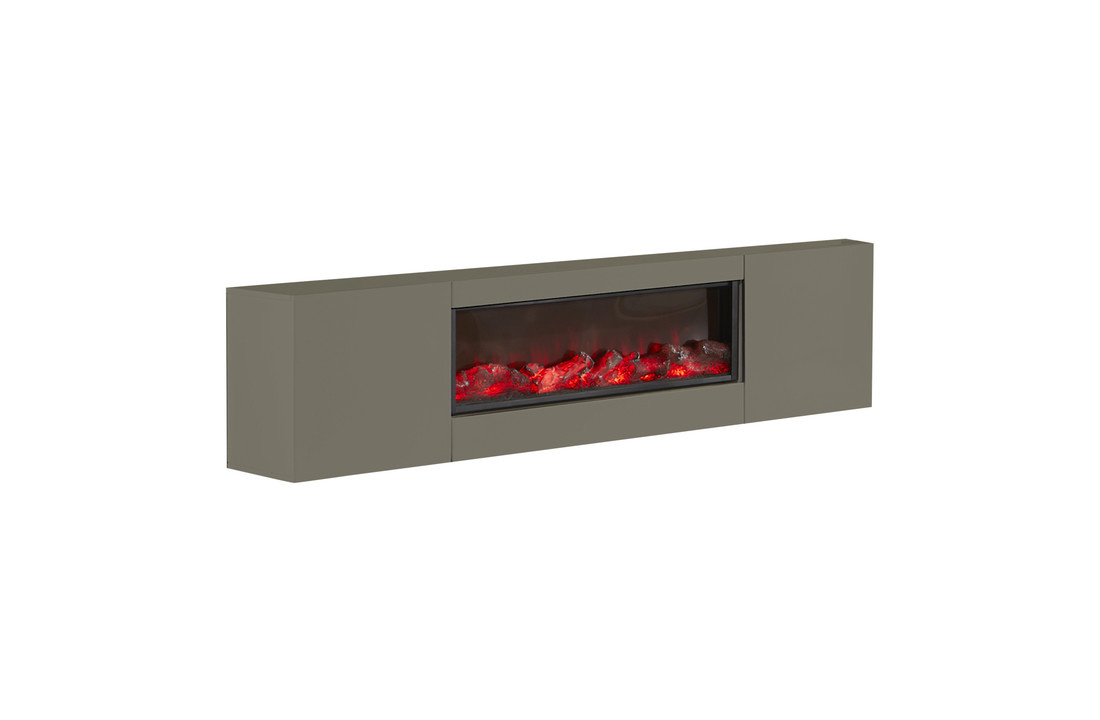 Tv Meubel Blocci MDF Sfeerhaard - Diverse Kleuren en Maten