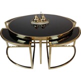 Salontafel Daisy 5 delig - Diverse Kleuren