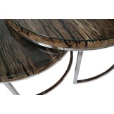 Salontafel Doblo Sleeper Wood - Diverse Kleuren (Glasplaat optioneel)