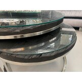 Salontafel Doblo Sleeper Wood - Diverse Kleuren (Glasplaat optioneel)