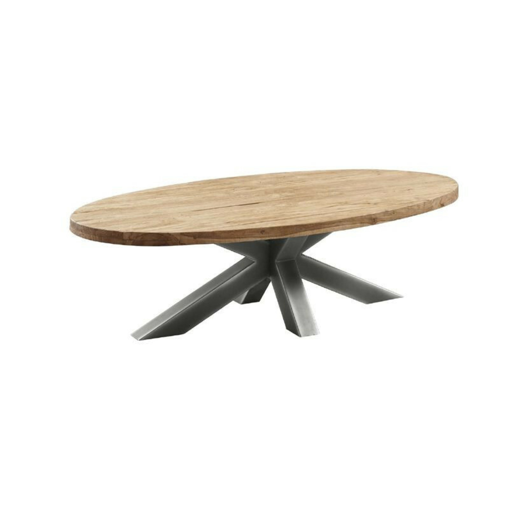 Salontafel OVAAL HOUT