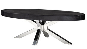 Eettafel OVAAL HOUT