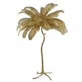 Vloerlamp Avestruz - Zwart en zilver