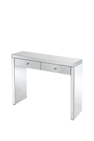 Kaptafel clear zilver