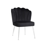 Schelpstoel Sunray - Beige Zilver