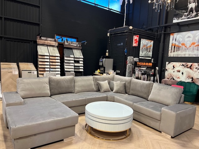 Yola bankstel velvet licht taupe