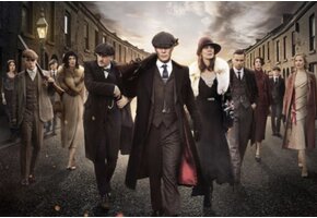 Plexiglas Schilderij gangster peaky blinders