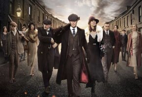 Plexiglas Schilderij gangster peaky blinders