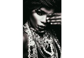 Plexiglas Schilderij Afrikaanse vrouw