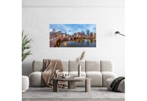 Plexiglas Schilderij  Amsterdam gracht