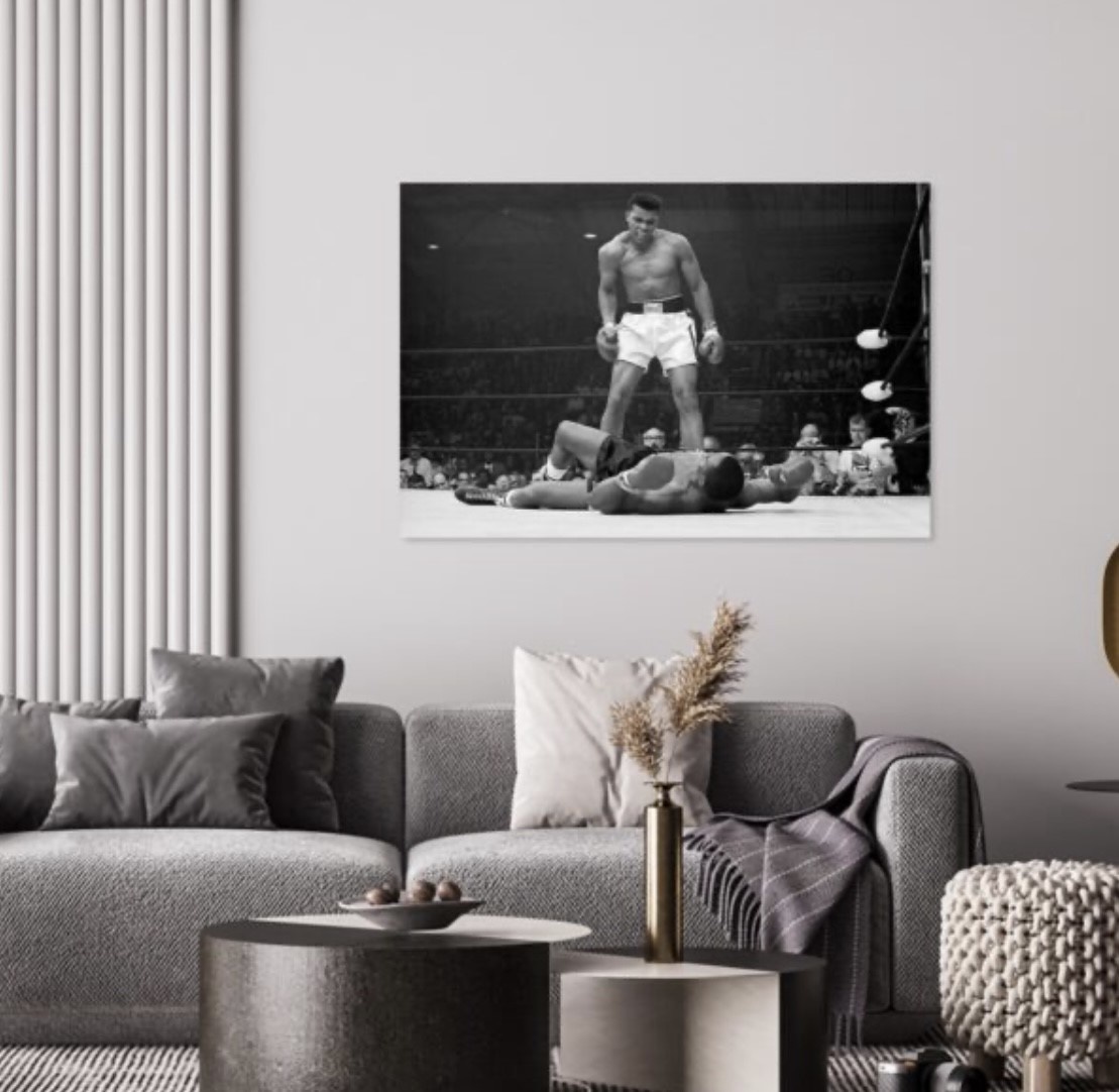 Plexiglas Schilderij Muhammad Ali