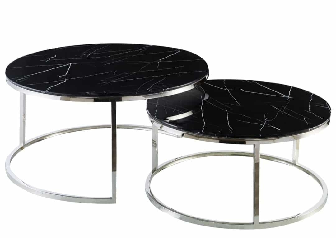 Doblo rond salontafel