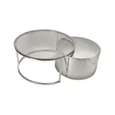 Salontafel Doblo set Fox messing