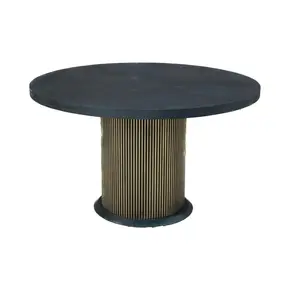 Black Bonito  eettafel rond