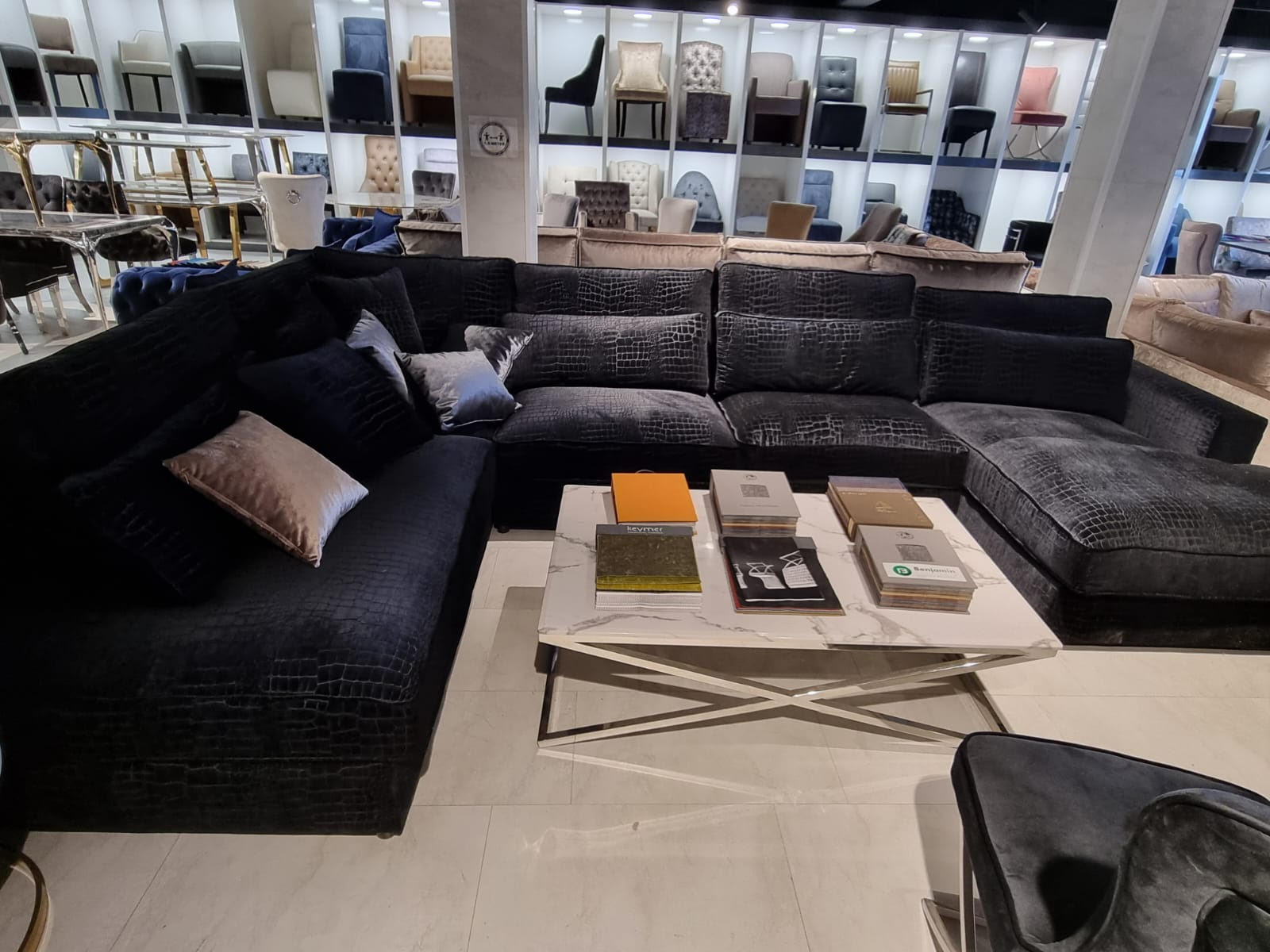 Coast croco u-bankstel zwart