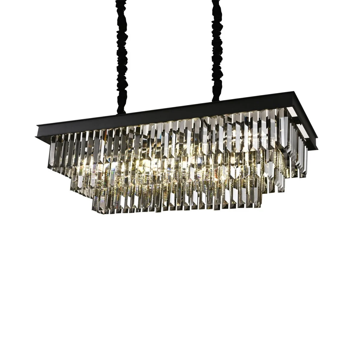 Hanglamp zwart - Eric Kuster Style -vierkant