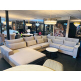 Velvet bankstel Taupe