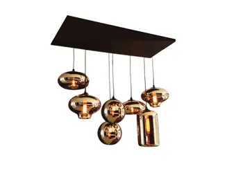 Hanglamp Knight - Zilver 7 mix lichts