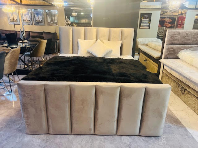 Eric kuster stijl velvet boxspring